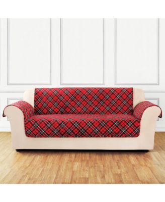 Sure Fit - Holiday Motifs Quilted Sofa Slipcover