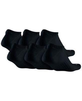 Men's Everyday Plus Cushioned Training No-Show Socks 6 Pairs