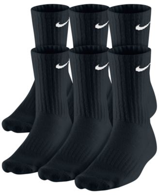Nike Men's Cotton Crew Socks 6-Pack 