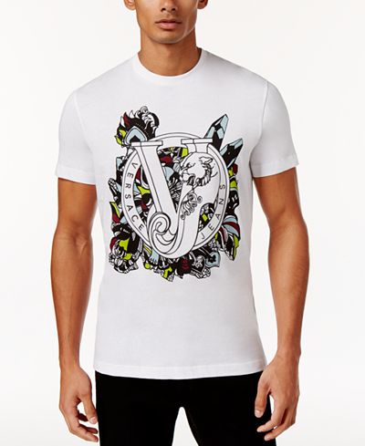 Versace Jeans Men's Graphic Print T-Shirt