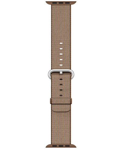 Apple Watch 42mm Toasted Coffee/Caramel Woven Nylon Band