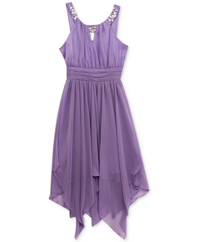 Rare Editions Embellished Party Dress, Big Girls (7-16)