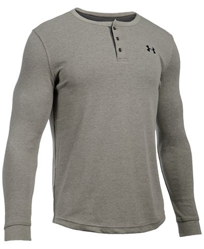 Under Armour Men's Waffle-Textured Henley