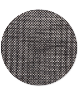 Chilewich Basketweave Woven Vinyl Round Placemat