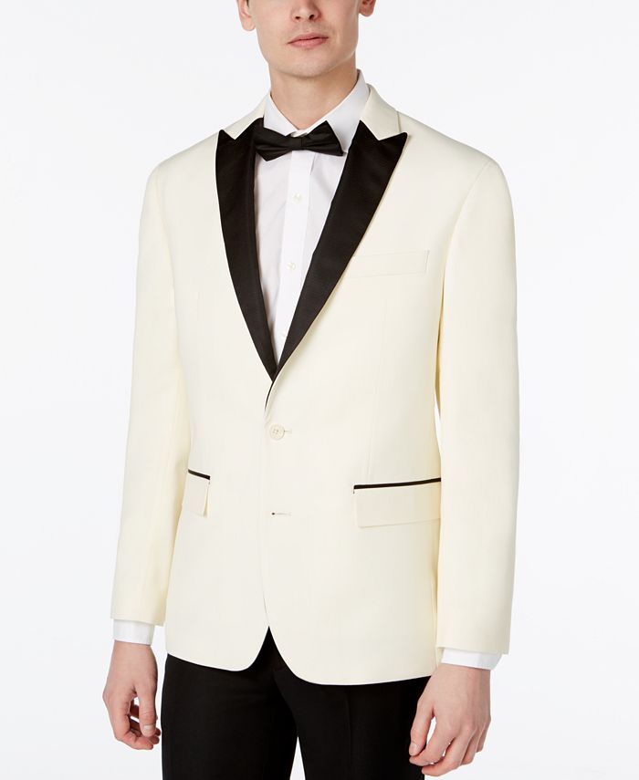 Macys white outlet dinner jacket