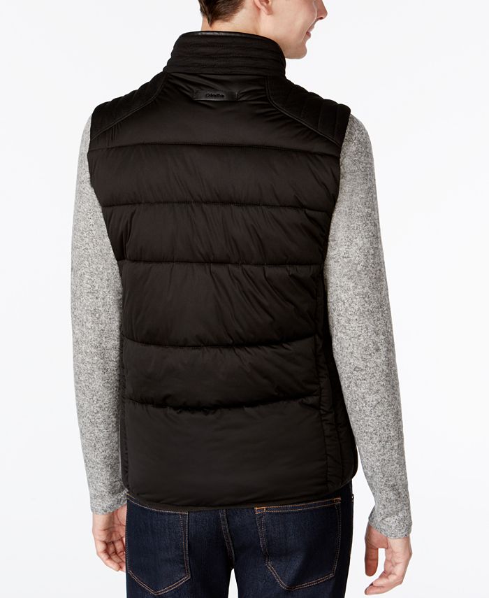 Calvin Klein Men's Colorblocked Puffer Vest, Created for Macy's Macy's