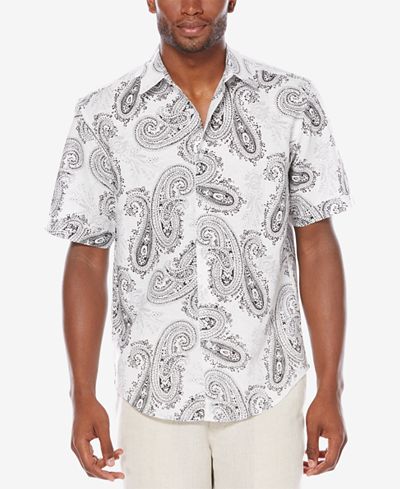 Cubavera Men's Paisley Shirt