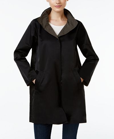 Eileen Fisher Organic Cotton-Blend Reversible Coat