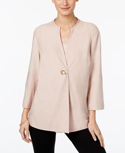 JM Collection Toggle-Button Blazer, Only at Macy's