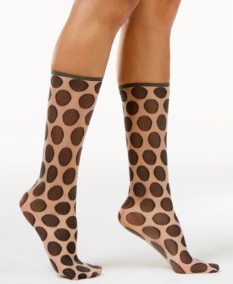 Hue - Women's Simply Skinny Dot Anklet Socks