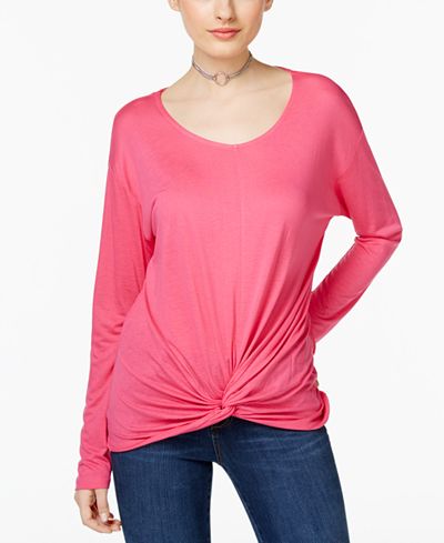 INC International Concepts Knotted Top, Only at Macy's