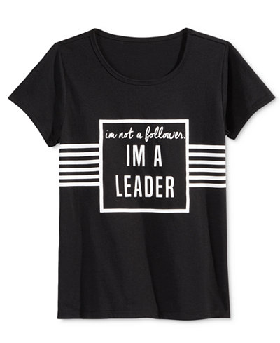 Ideology Graphic T-Shirt, Big Girls (7-16), Only at Macy's