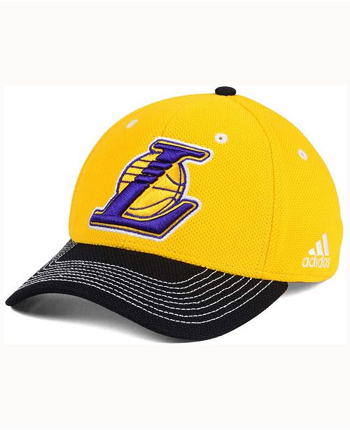Adidas Los Angeles Lakers Duel Logo Flex Cap Reviews Sports Fan Shop By Lids Men Macy S