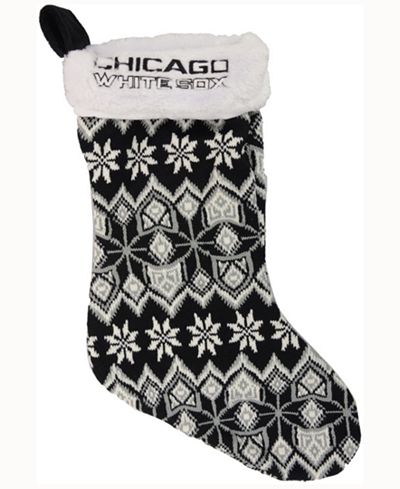 Forever Collectibles Chicago White Sox Ugly Sweater Knit Team Stocking