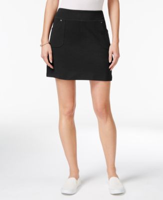 Style & Co Pull-On Skort, Created for Macy's - Macy's