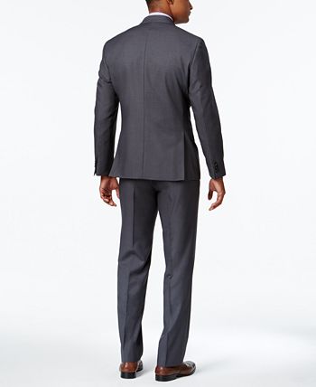 Kenneth Cole Reaction Men s Slim Fit Medium Gray Suit Macy s