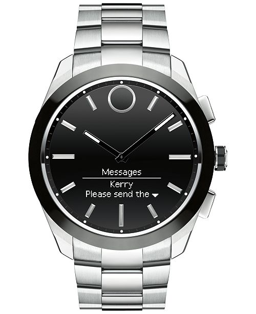 Movado Men S Swiss Bold Motion Connected Ii Stainless Steel