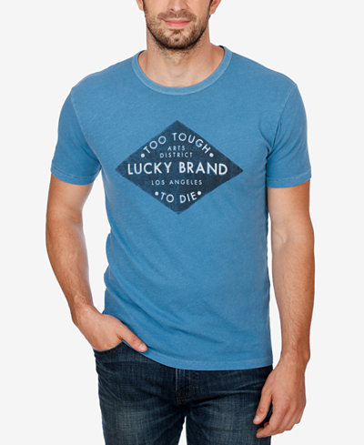 Lucky Brand Men's Graphic-Print T-Shirt - T-Shirts - Men - Macy's