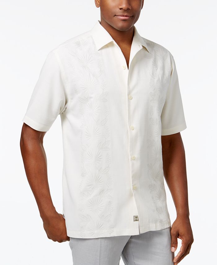 Tommy Bahama Men s Silk Noivado Beach Embossed Shirt Macy s
