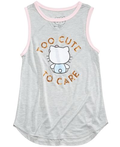 Hello Kitty Graphic Tank Top, Big Girls (7-16)