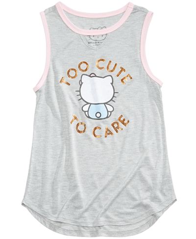 Hello Kitty Graphic Tank Top, Big Girls (7-16)