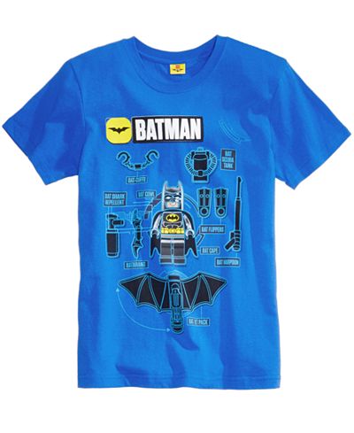 LEGO Batman Graphic-Print T-Shirt, Big Boys (8-20)