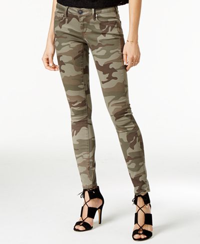 True Religion Casey Camo-Print Skinny Jeans - Jeans - Women - Macy's