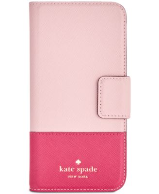 kate spade new york - Leather Wrap iPhone 7 Folio Case