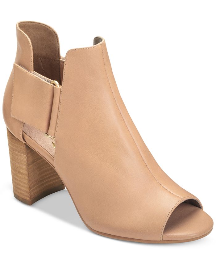 Aerosoles peep shop toe booties