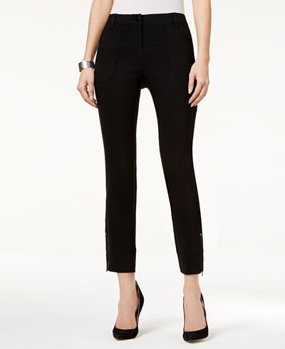Style & Co Ankle-Zip Pants, Only at Macy's - Pants - Women - Macy's