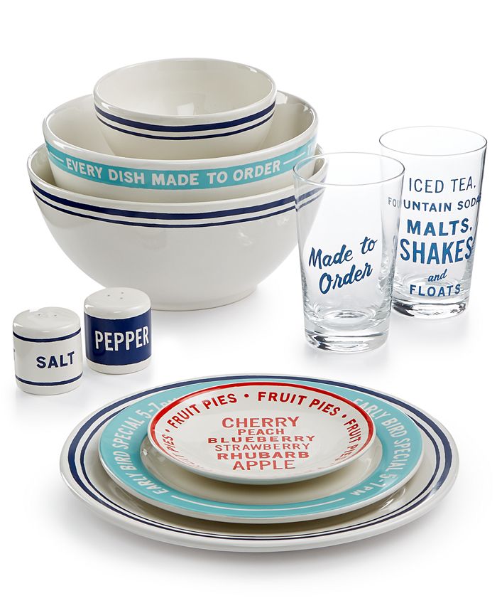 kate spade new york Order's Up Collection Dinnerware & Reviews - Kitchen  Gadgets - Kitchen - Macy's