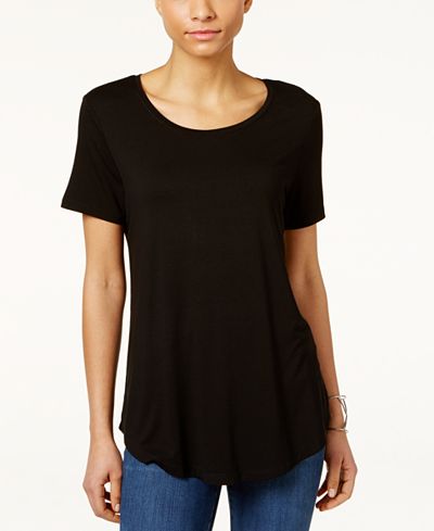 JM Collection Scoop-Neck Top, Only at Macy's