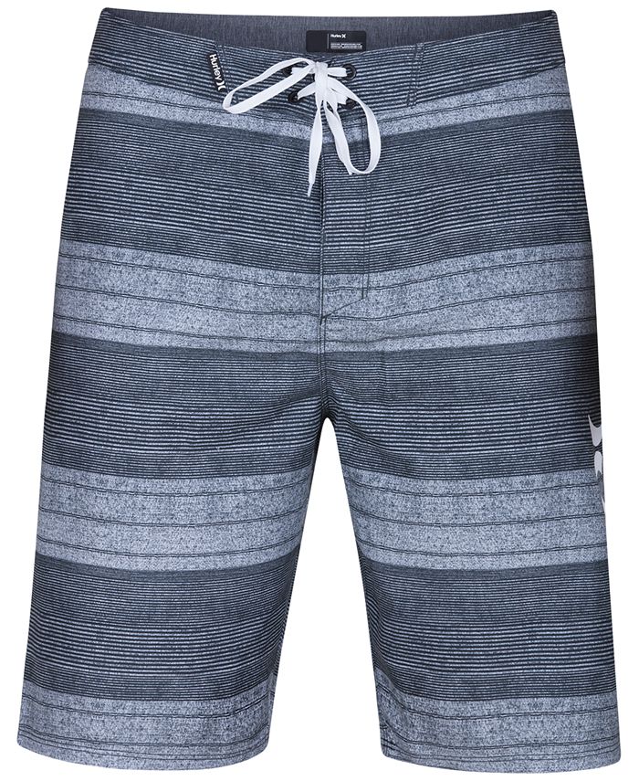 Hurley Men's Novamatic Striped 21" Boardshorts Macy's