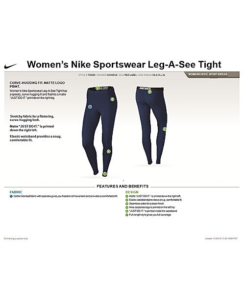 nike leg a see just do it leggings