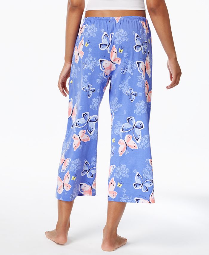 Hue Pajama Bottoms
 Hue Printed Cotton Knit Capri Pajama Pants Macy s