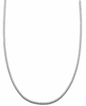 Macys mens silver necklace on sale