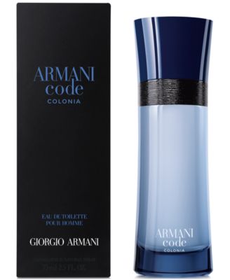 Giorgio Armani Armani Code Colonia Eau de Toilette Spray, 2.5 oz