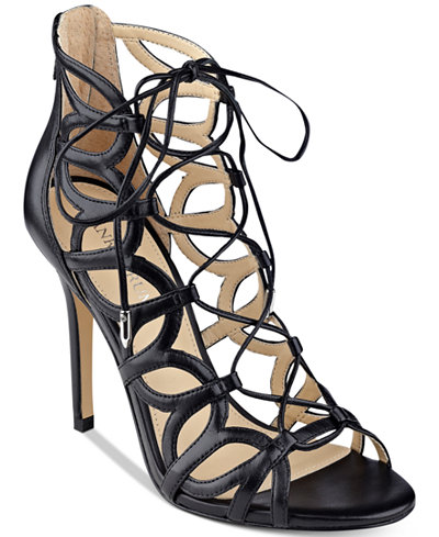 Ivanka Trump Hela Strappy Lace-Up Sandals
