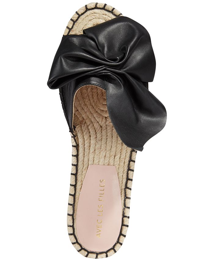 Gemma bow hotsell slide sandals