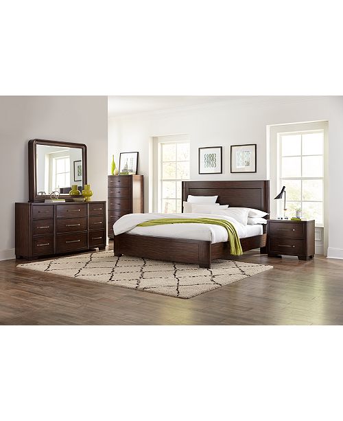 Closeout Fairbanks Queen Bedroom Furniture 3 Pc Set Bed With Usb Outlets Dresser And Nightstand Created For Macy S