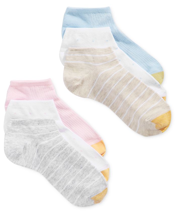 Gold Toe Women's 6-Pk. Summer Pastel Liner Socks - Macy's