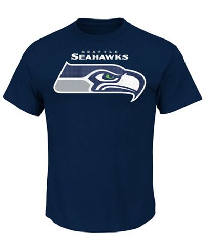 Profile Men's Seattle Seahawks Basic Logo Performance Big & Tall T-Shirt
