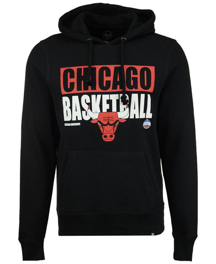 '47 Brand Men's Chicago Bulls Knockaround Headline Pullover Hoodie ...