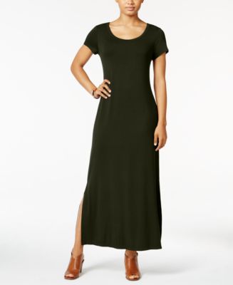 Style & Co Short-Sleeve Maxi Dress, Created for Macy&#39;s - Dresses - Women - Macy&#39;s