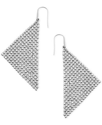 Swarovski - Earrings, Crystal Fan Earrings