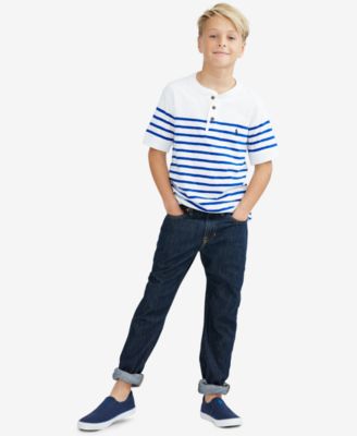 Ralph Lauren Henley T-Shirt & Slim Fit Jeans, Toddler, Little Boys & Big Boys