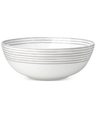 Charlotte Street Grey Serving Bowl