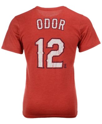 Majestic - Men's Rougned Odor Texas Rangers Tri-Blend Player T-Shirt