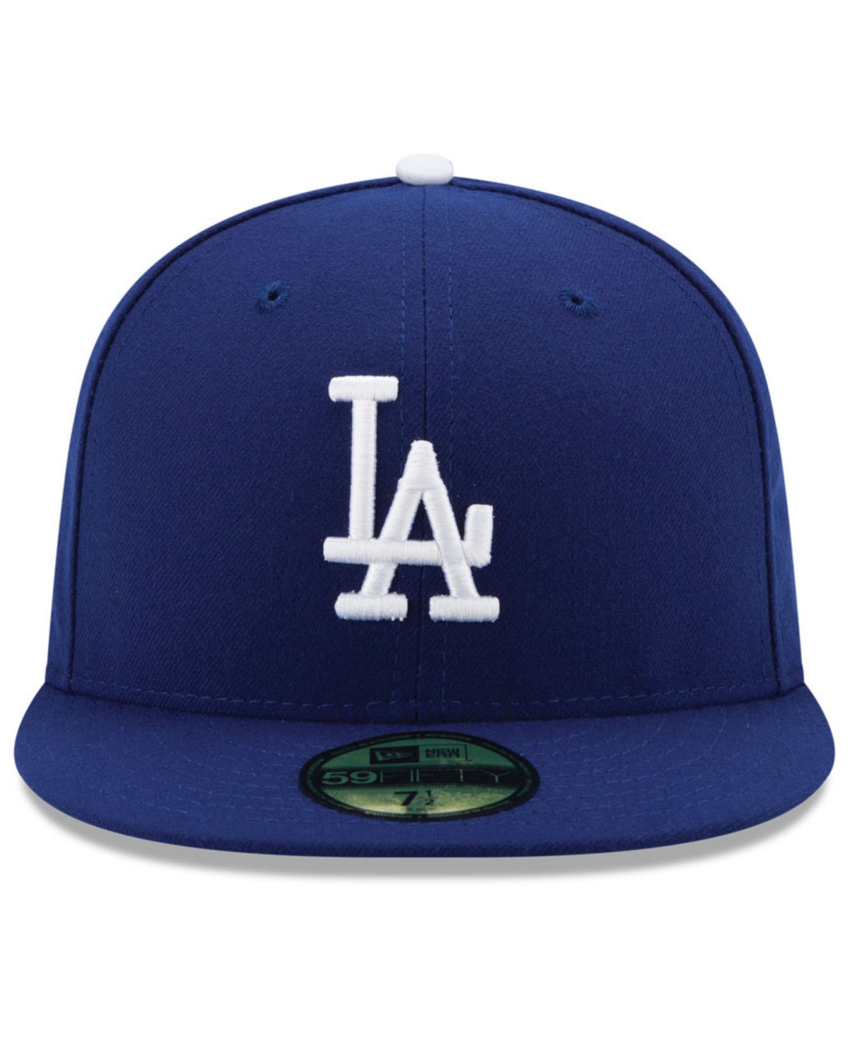Shop New Era Los Angeles Dodgers Authentic Collection Fitted 59fifty Cap In Royal