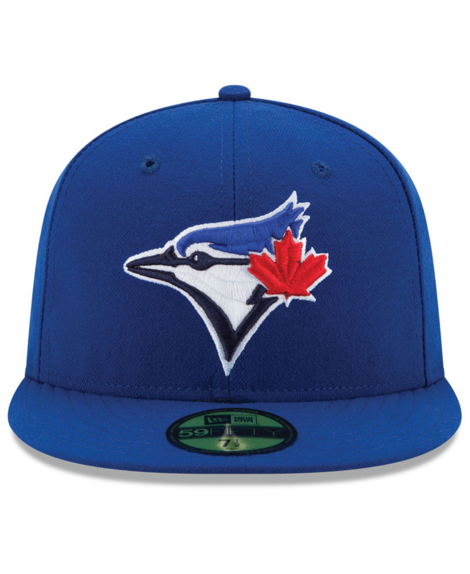 Приталенная кепка Toronto Blue Jays Authentic Collection 59 размера пятьдесят на пятьдесят